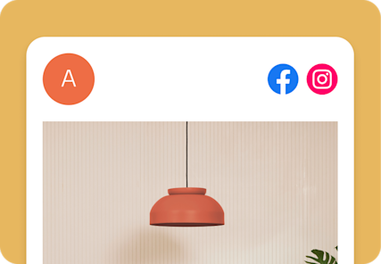red lamp